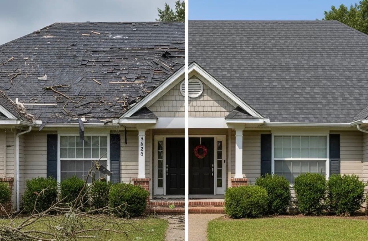 Roofing work example 2